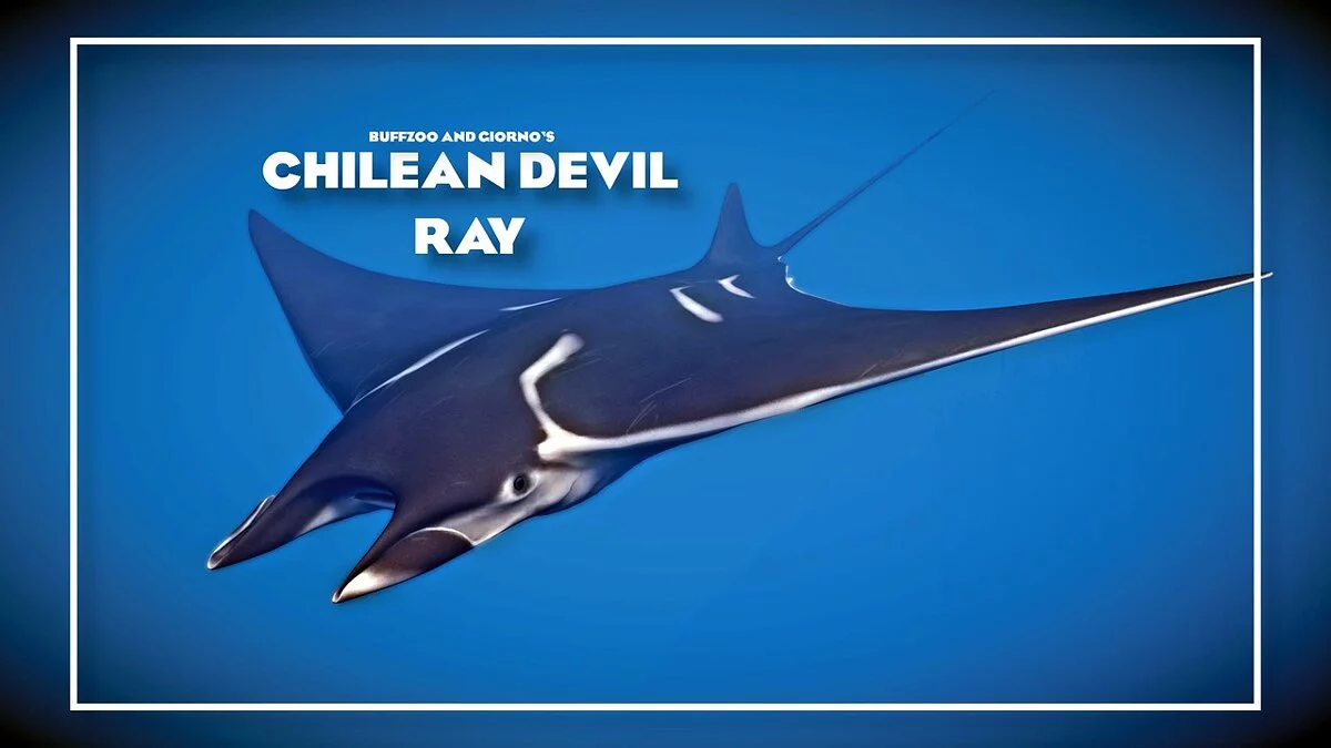 Planet Zoo — Chilean devil ray - new species