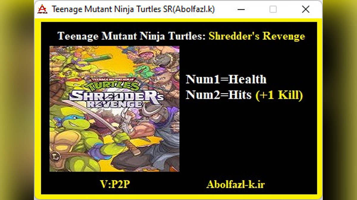 Teenage Mutant Ninja Turtles: Shredder&#039;s Revenge — Trainer (+2) [1.0]