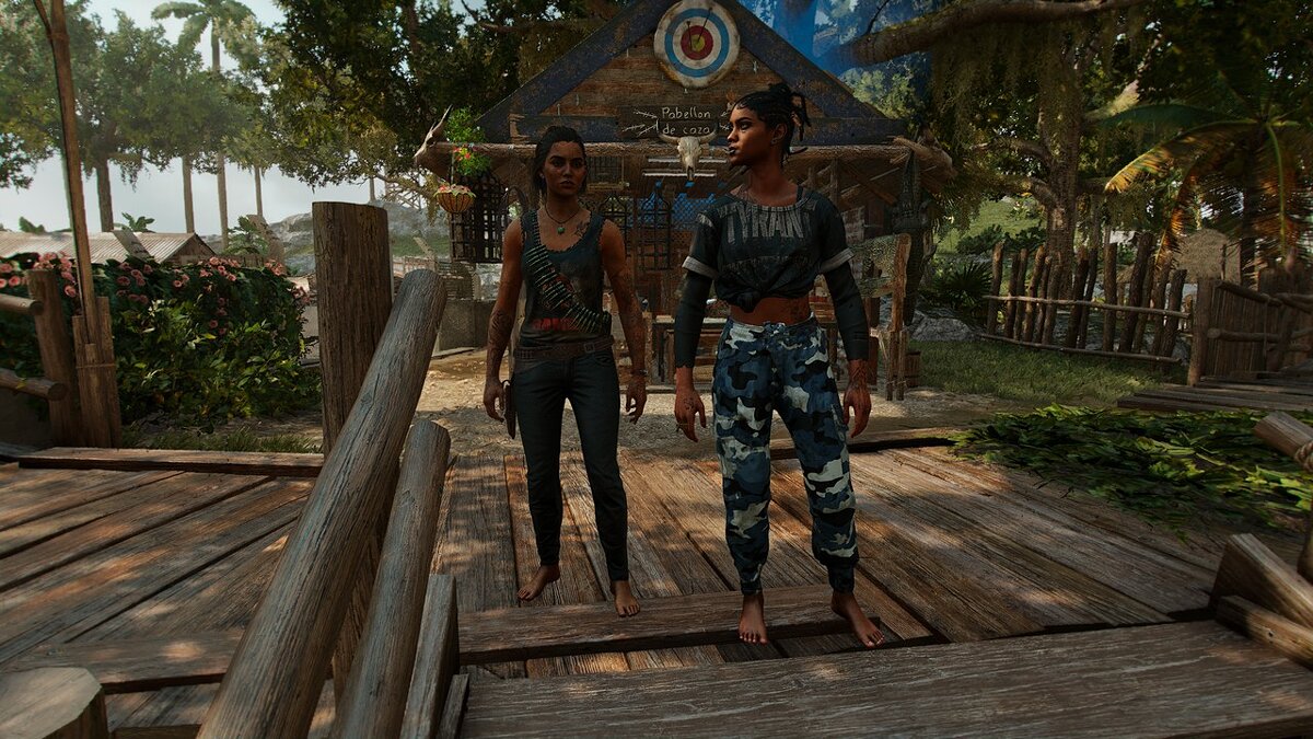 Far Cry 6 — All women without shoes