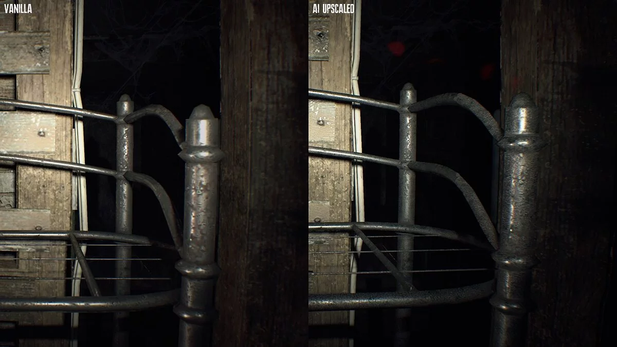 Resident Evil 7 Biohazard — Збільшені текстури 4K HD