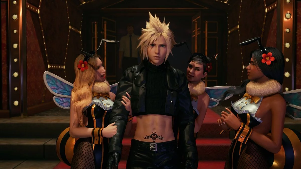 Final Fantasy VII Remake — Leather jacket for Claude