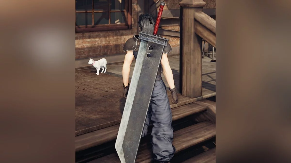 Final Fantasy VII Remake — Железный меч