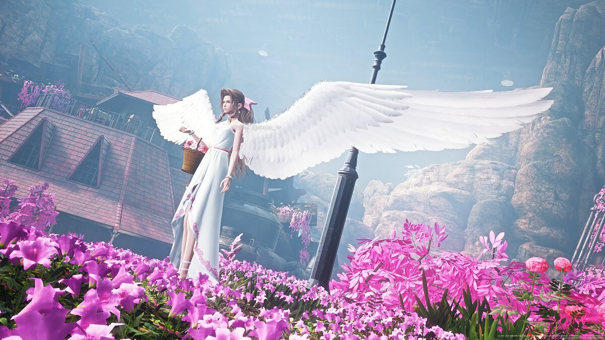 Final Fantasy VII Remake — Angel wings for Iris