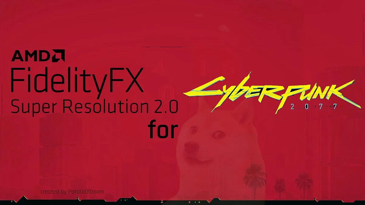 Cyberpunk 2077 — FidelitoFx Súper Resolución 2.0