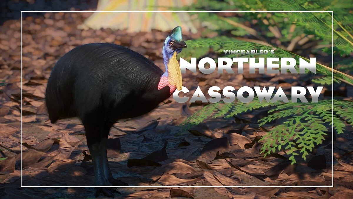 Planet Zoo — Northern cassowary - new species