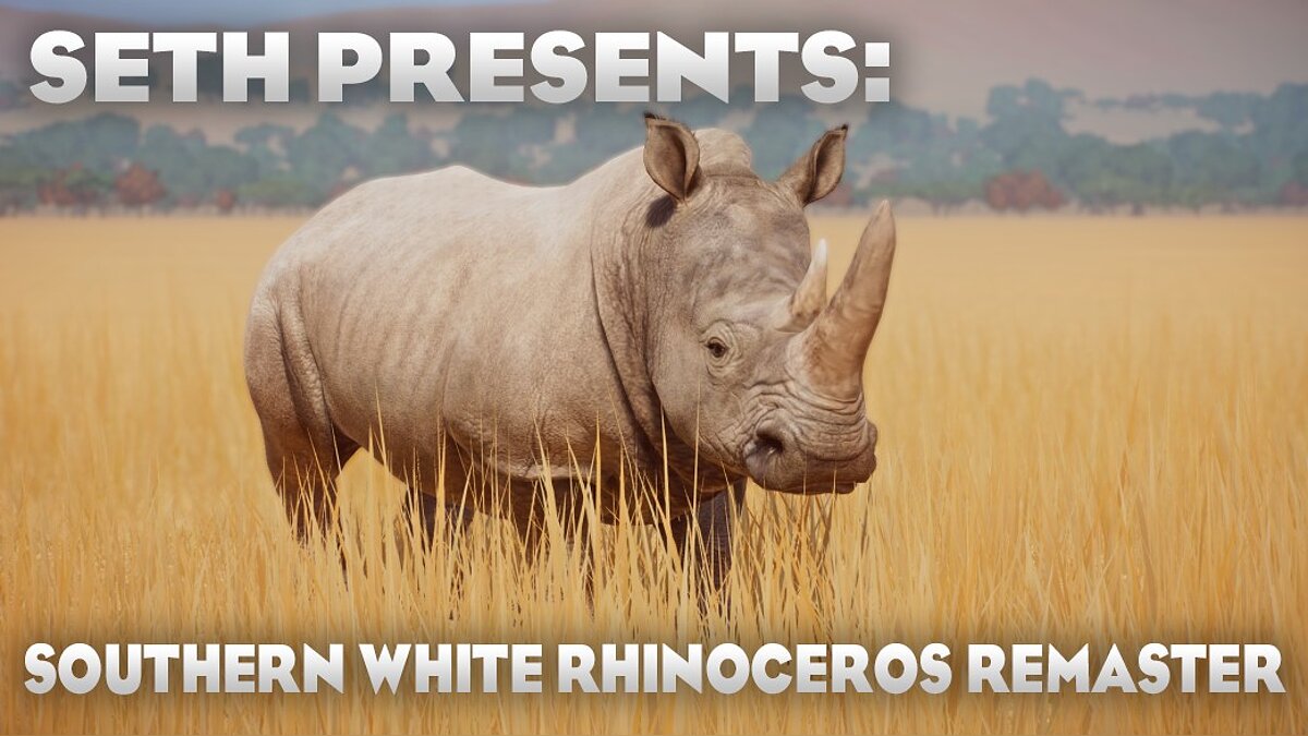 Planet Zoo — Southern White Rhino Remastered