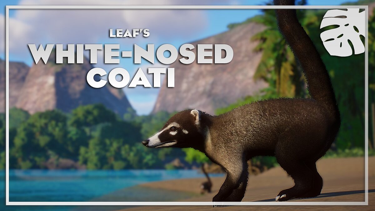 Planet Zoo — White-nosed coati - new species