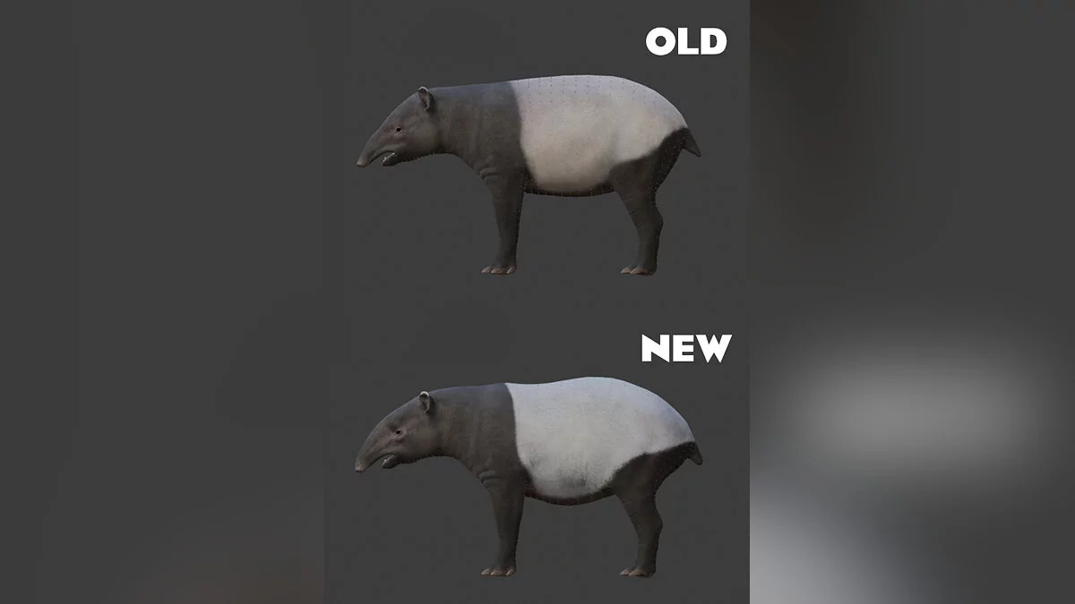 Planet Zoo — Малайський тапір