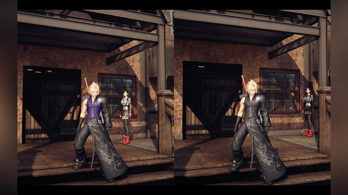 Final Fantasy VII Remake — Claude's clothes from the game Advent Children