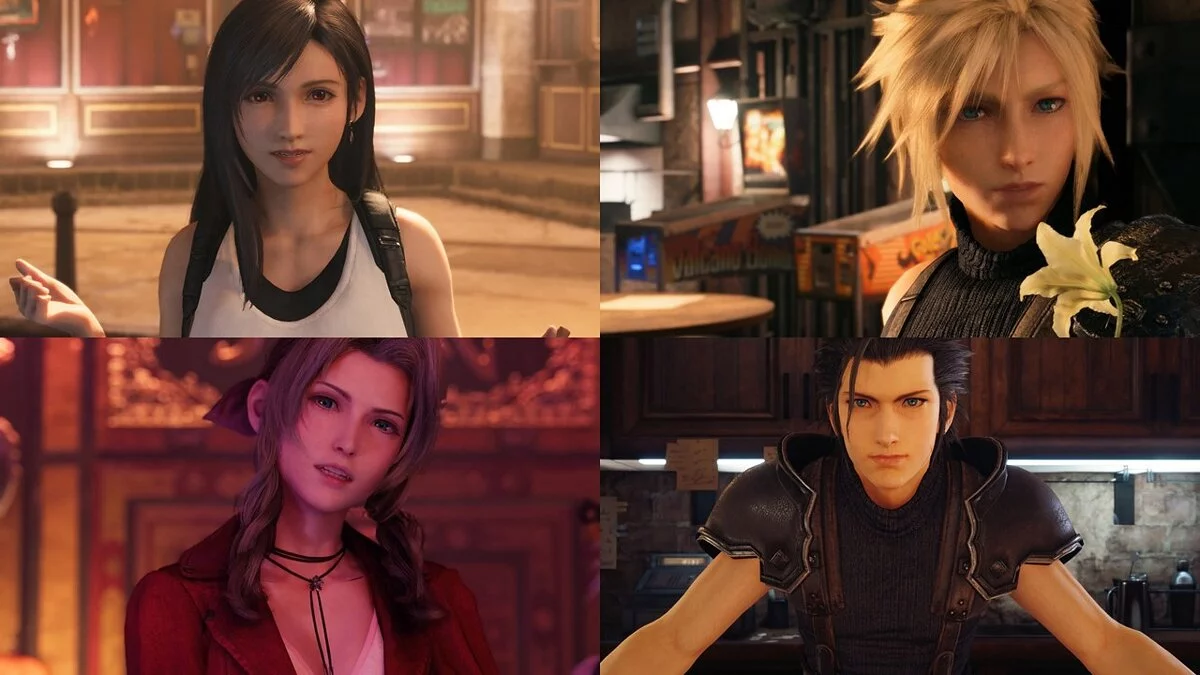 Final Fantasy VII Remake — Characters switch places