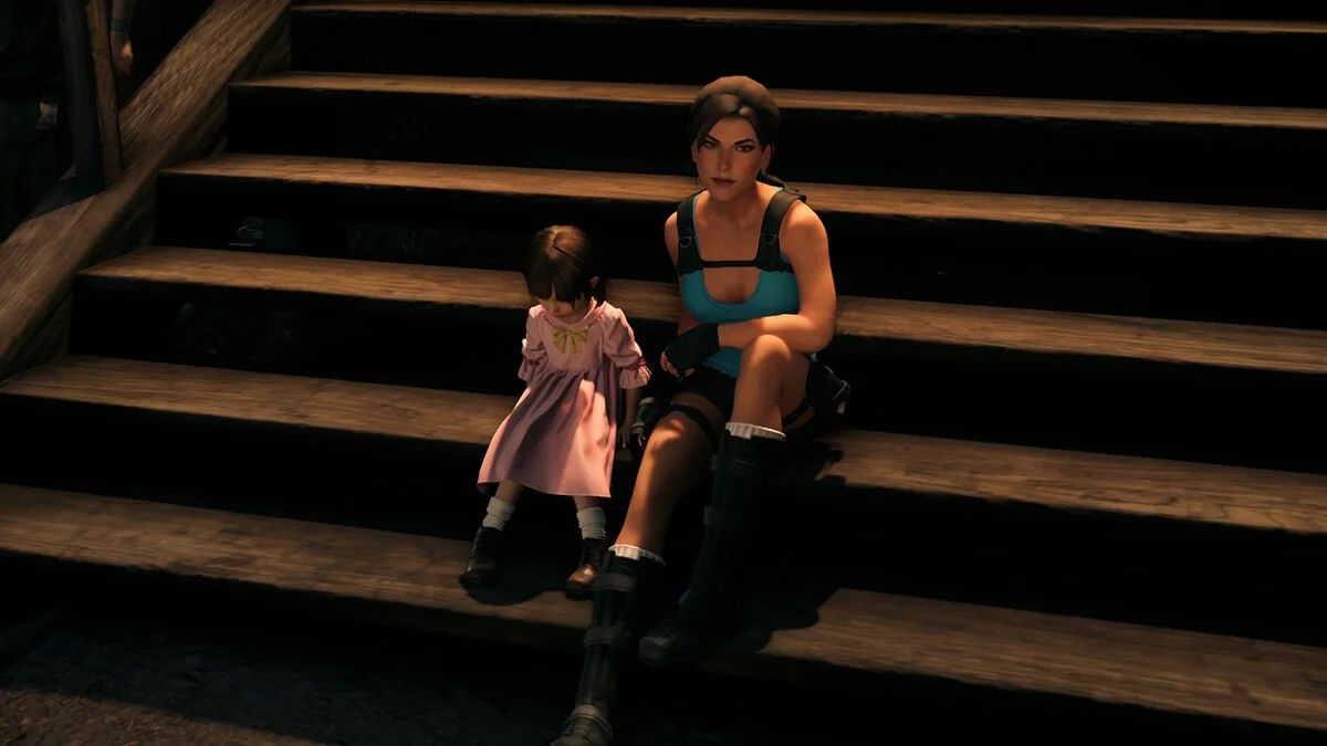 Final Fantasy VII Remake — Лара Крофт вместо Тифы