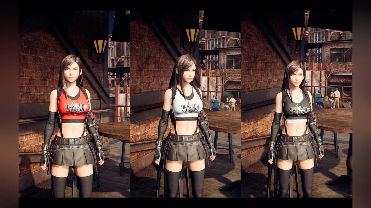 Final Fantasy VII Remake — Tifa's 25th Anniversary T-Shirt