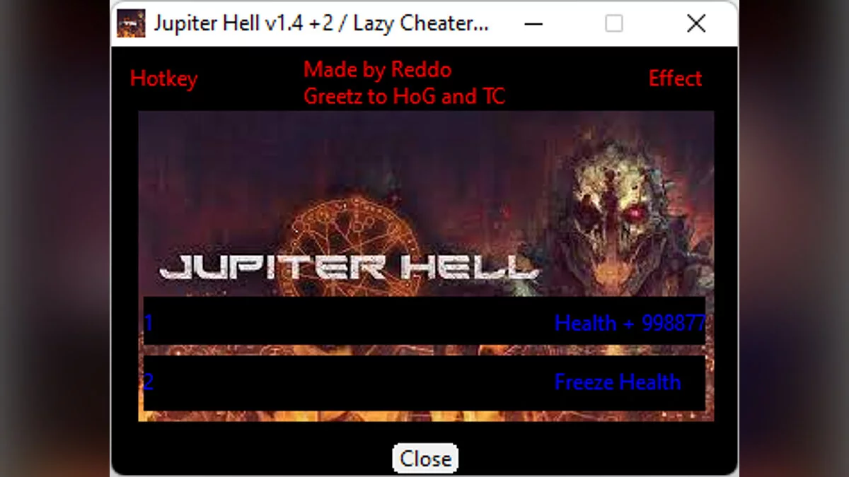 Jupiter Hell — Trainer (+2) [1.4]