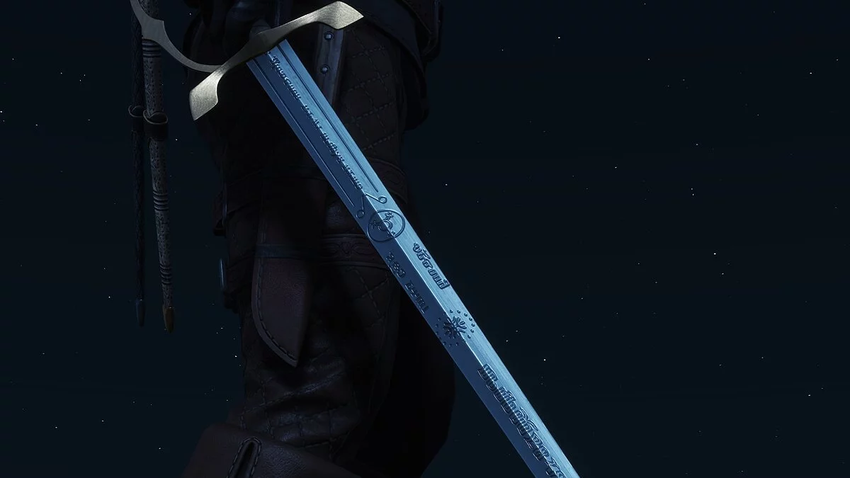 The Witcher 3: Wild Hunt - Complete Edition — Руны в 4K для стального и серебряного меча