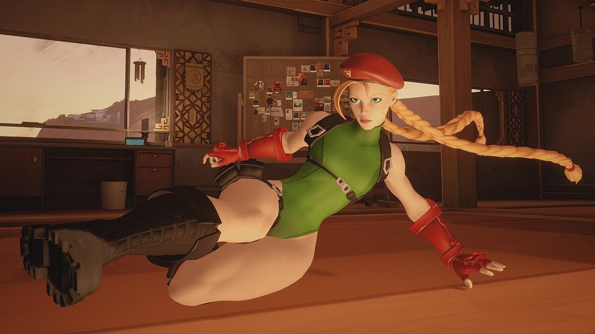 Sifu — Cammy from the game Fortnite with physics