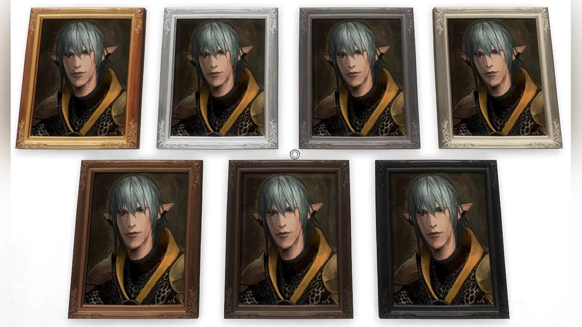 The Sims 4 — Retrato de Haurchefant de Final Fantasy 14