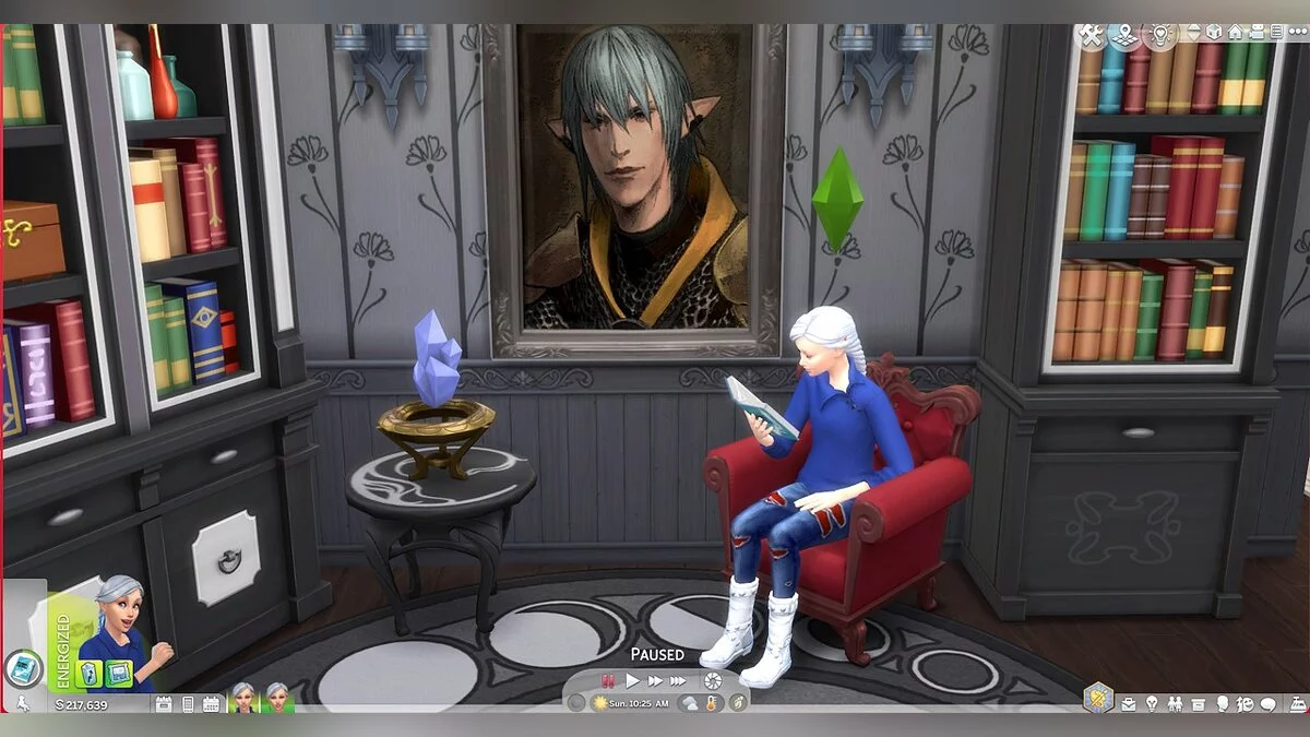 The Sims 4 — Портрет Оршефана з Final Fantasy 14