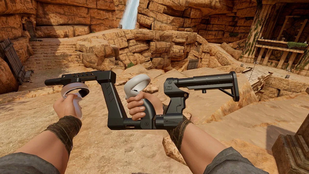 Blade and Sorcery — Rifle for playing in VR