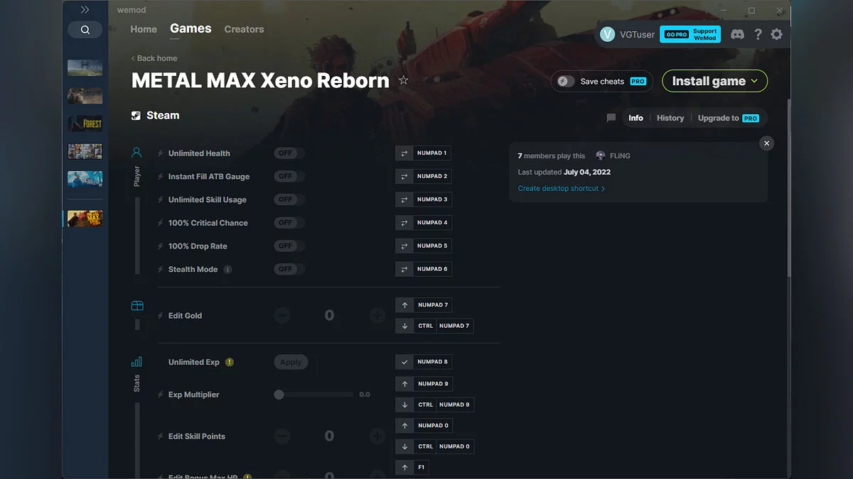 Metal Max Xeno: Reborn — Trener (+23) od 04.07.2022 [WeMod]