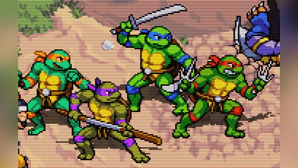 Teenage Mutant Ninja Turtles: Shredder&#039;s Revenge — Коміксові кольори