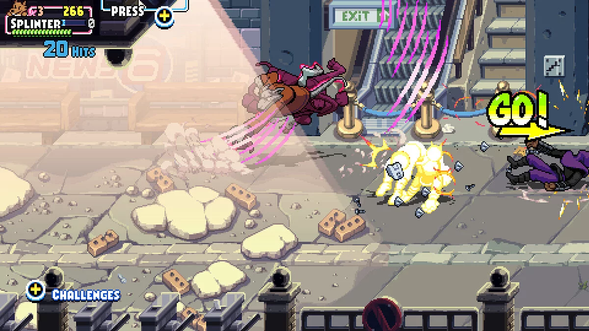 Teenage Mutant Ninja Turtles: Shredder&#039;s Revenge — Сплинтер 2003