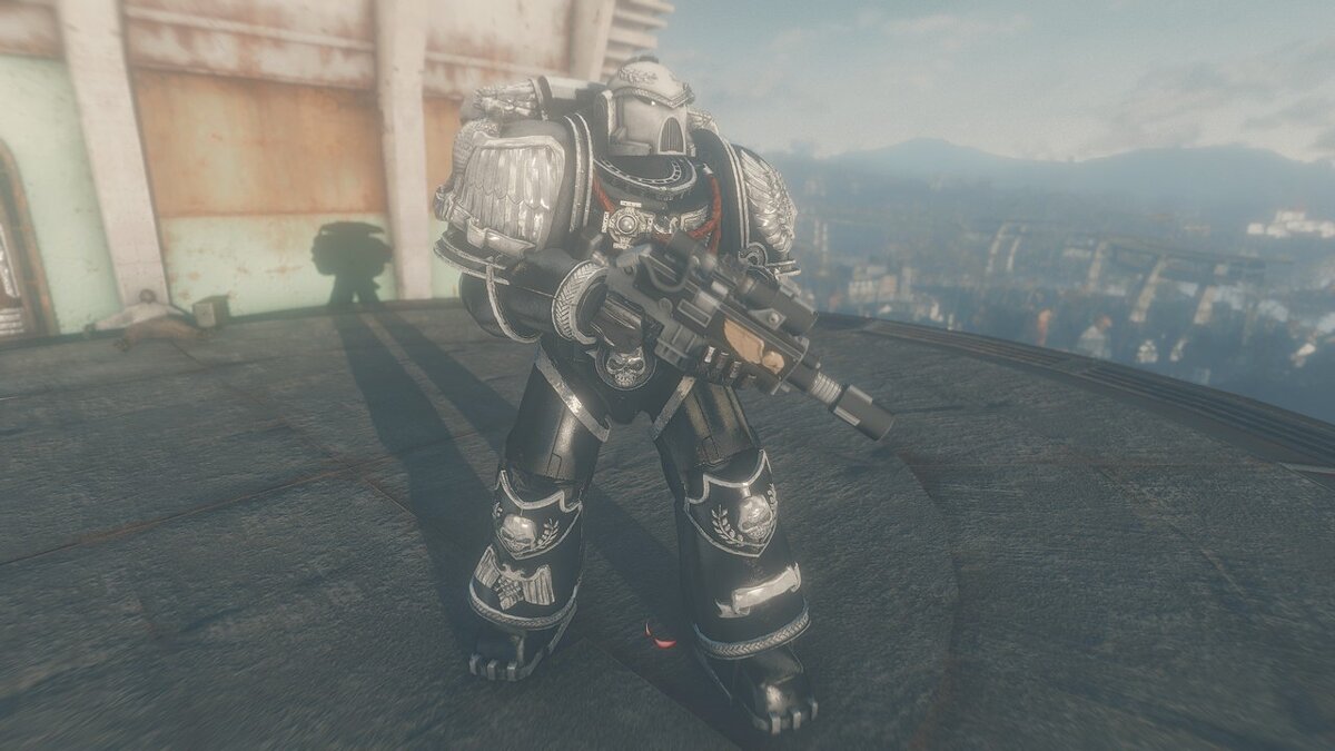 Fallout 4: Game of the Year Edition — Relic Space Marine - Raven Guard Veteran Paint