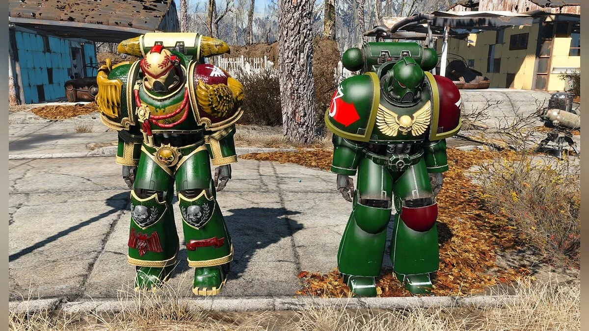 Fallout 4: Game of the Year Edition — New Space Marine skin