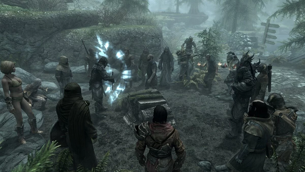 Elder Scrolls 5: Skyrim Special Edition — Skyrim Together Reborn — полноценный мультиплеер