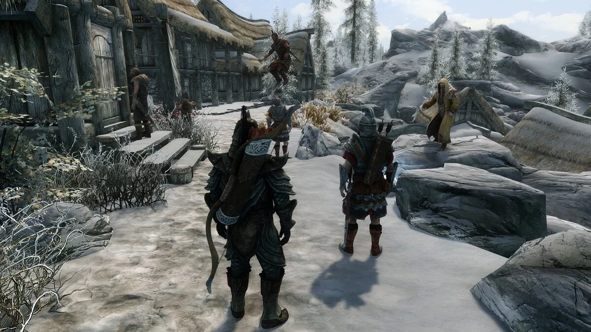 Elder Scrolls 5: Skyrim Special Edition — Skyrim Together Reborn — полноценный мультиплеер
