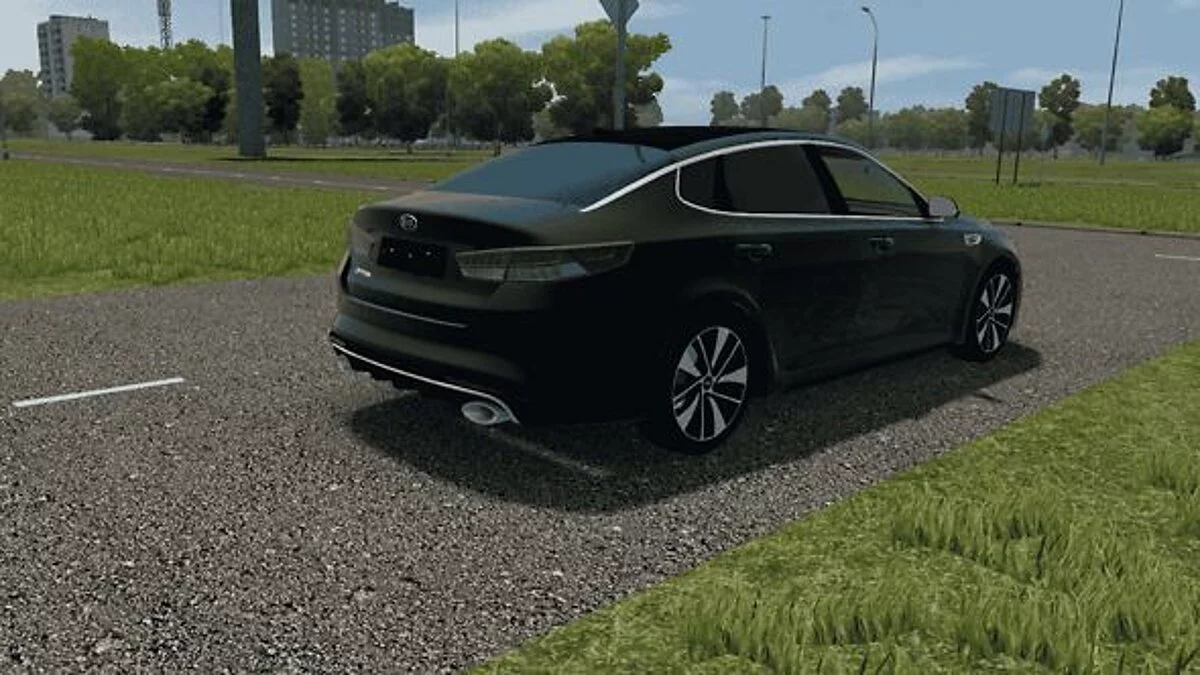 City Car Driving — Kia Optima 2016 2.0 GT-line