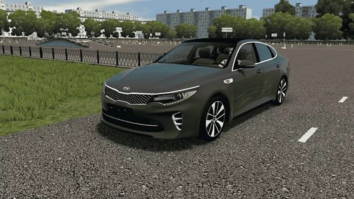 City Car Driving — Kia Optima 2016 2.0 GT-Line