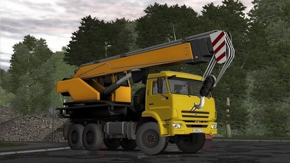 City Car Driving — KamAZ 43118 6×6 v2.0