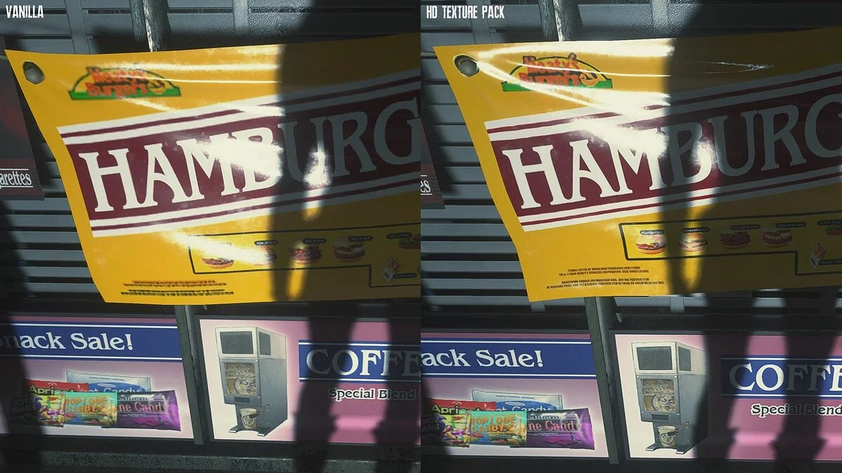 Resident Evil 2 — Пакет текстур HD (версія з трасуванням променів)