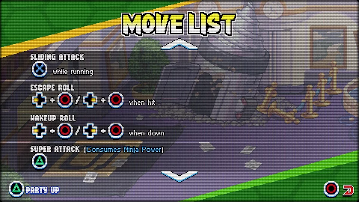 Teenage Mutant Ninja Turtles: Shredder's Revenge — Красиві кнопки PlayStation