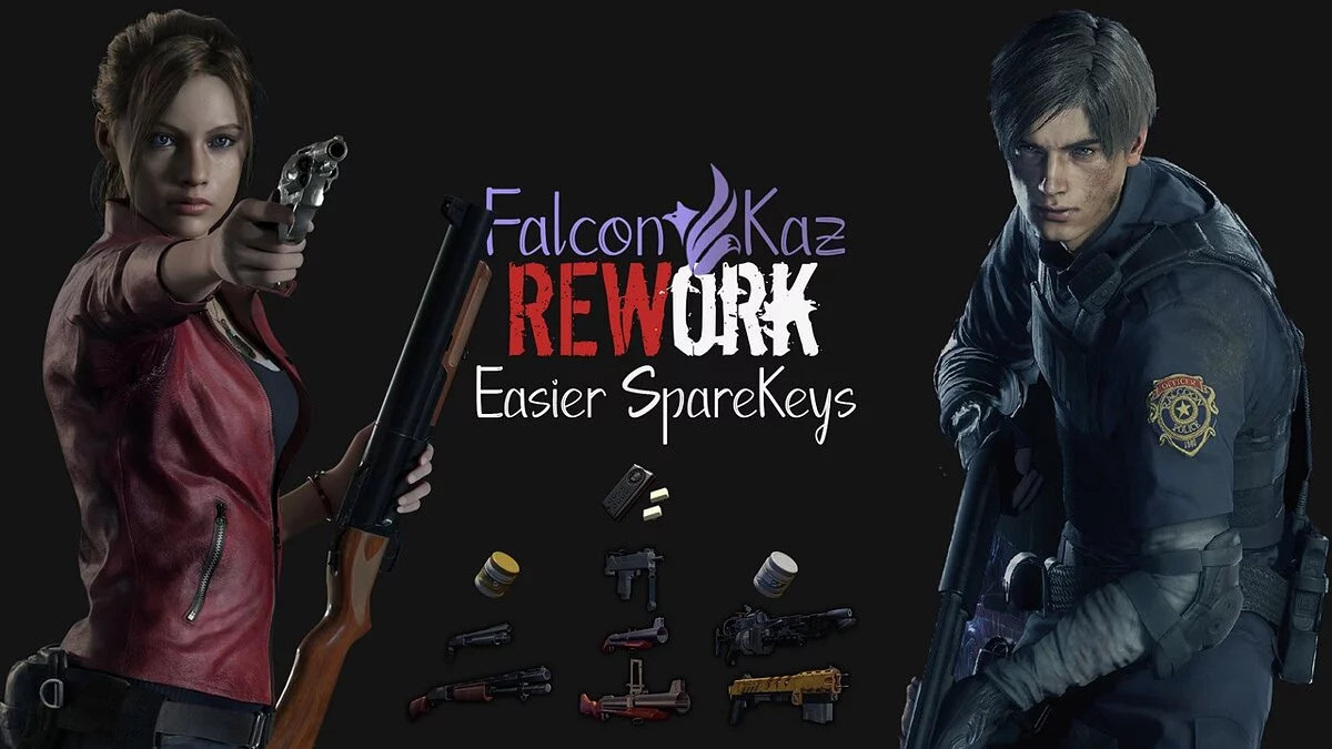 Resident Evil 2 — Ресурсы и оружие