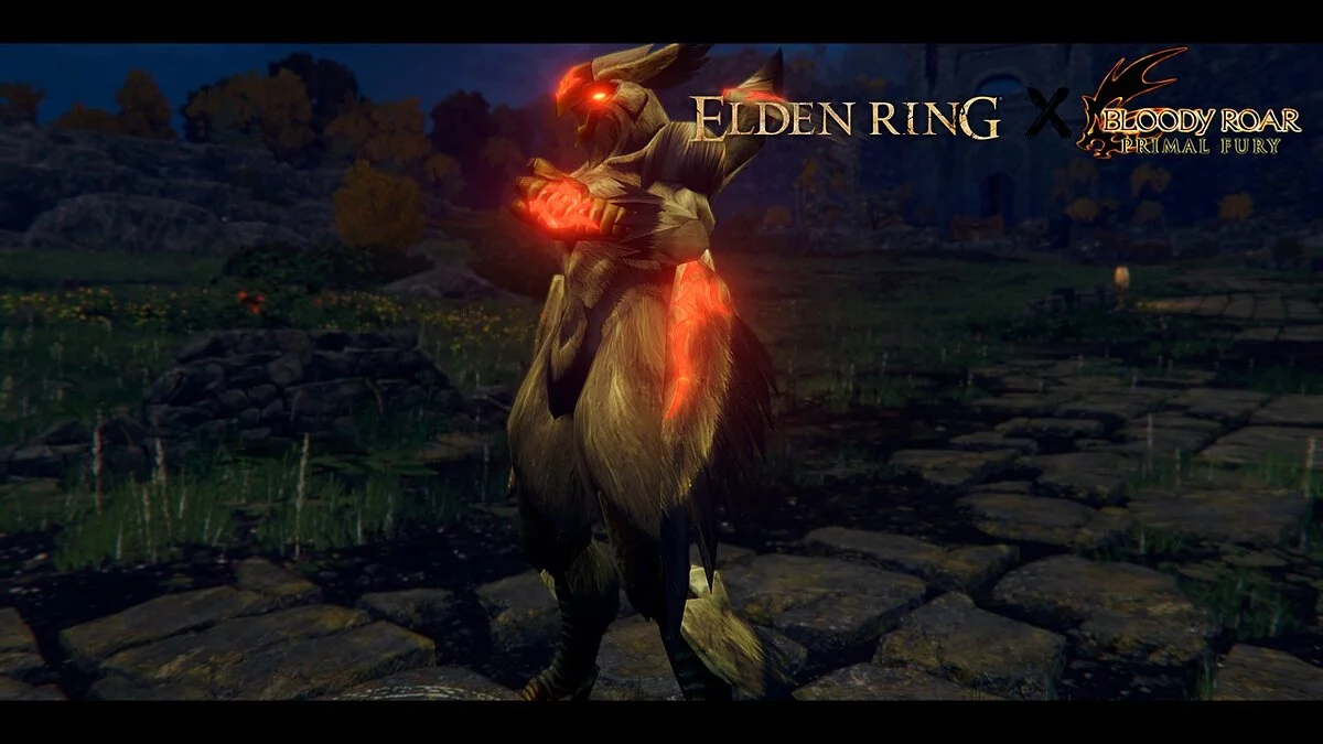 Elden Ring — Phoenix del juego Bloody Roar.