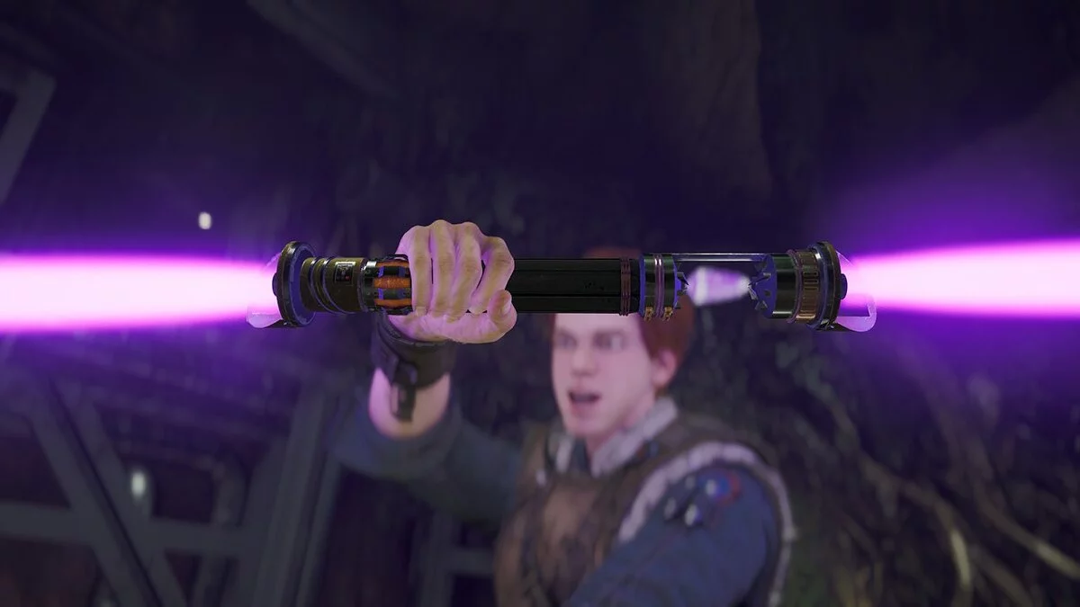 Star Wars Jedi: Fallen Order — Cal's unsealed lightsaber