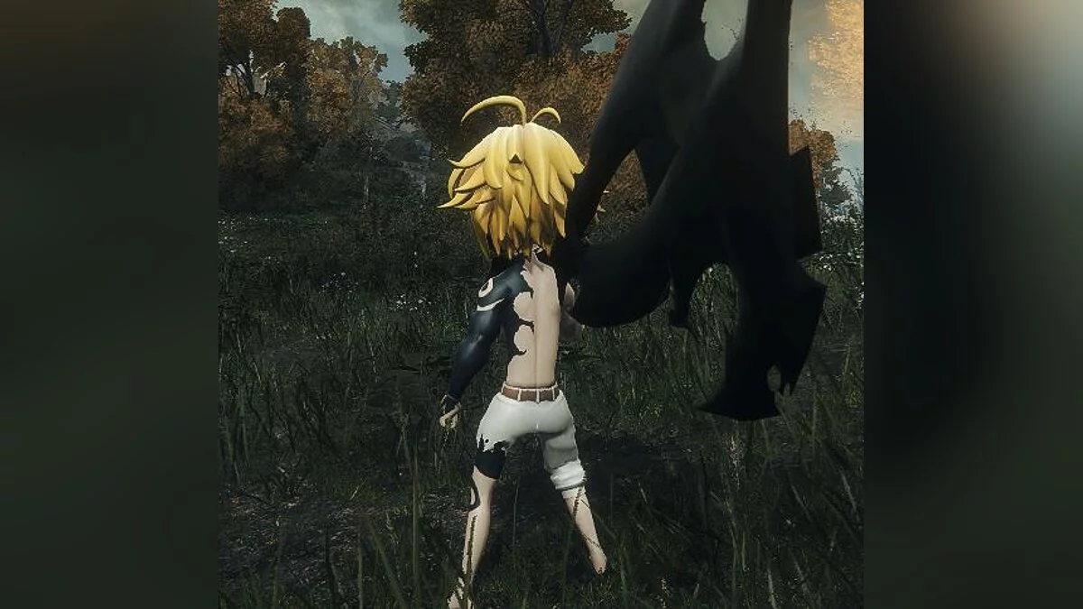 Elden Ring — Мелиодас (версия с большой головой)