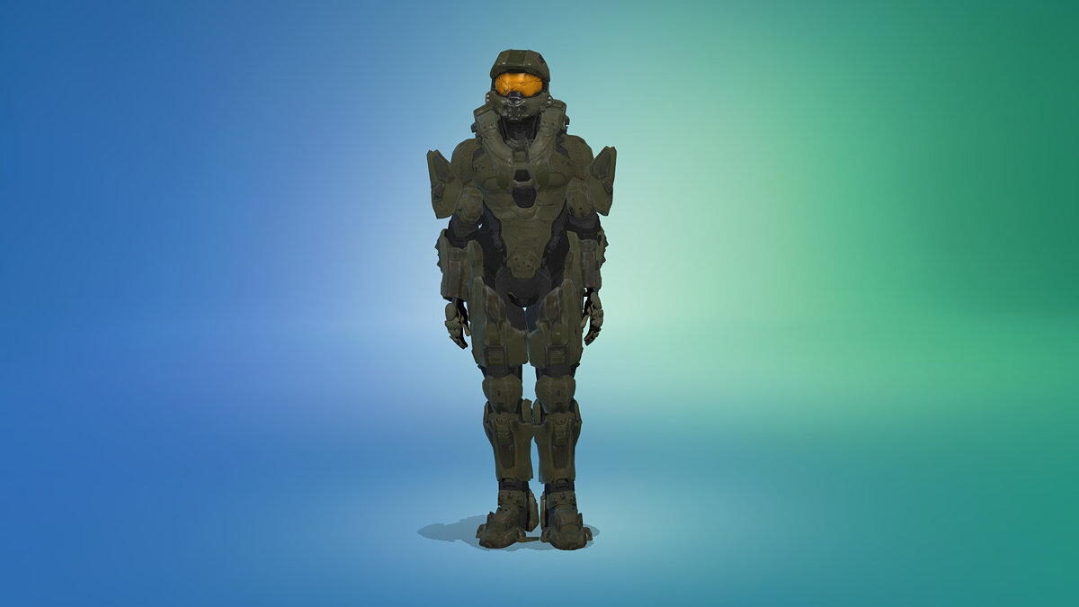 The Sims 4 — Master Chief from the game Halo 5 Guardians