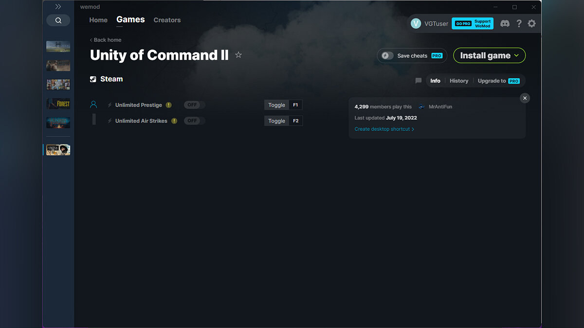 Unity of Command 2 — Trainer (+2) from 07/19/2022 [WeMod]