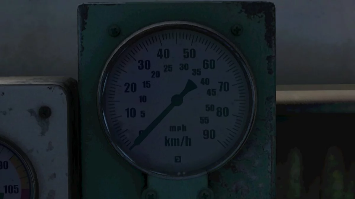 Derail Valley — Метричний та імперський спідометр