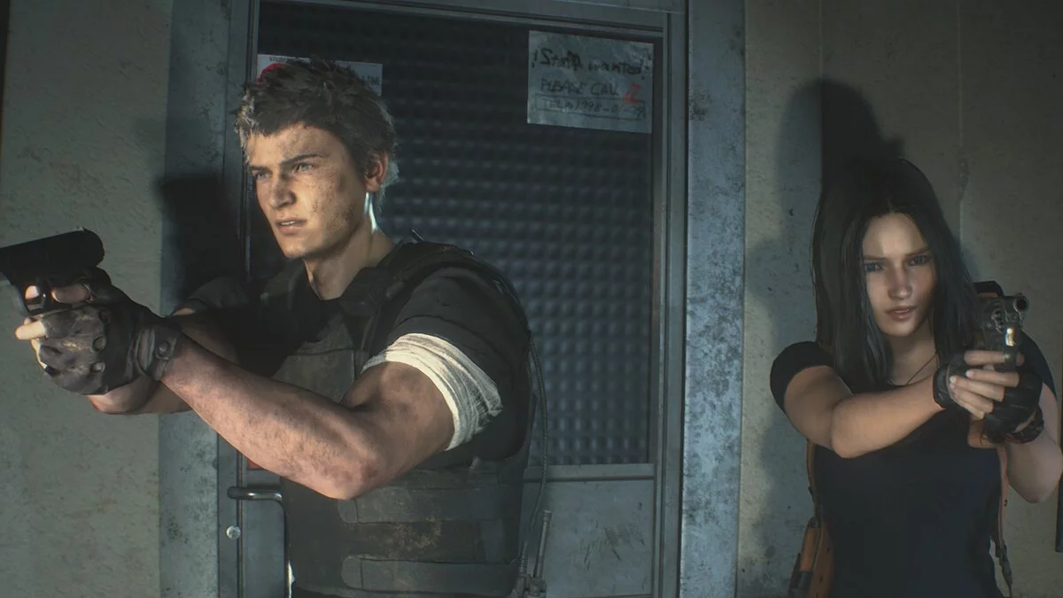 Resident Evil 2 — Стрижка Неро для Леона