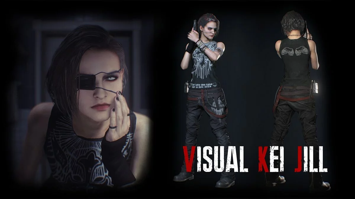 Resident Evil 3 — Jill in Visual kei style