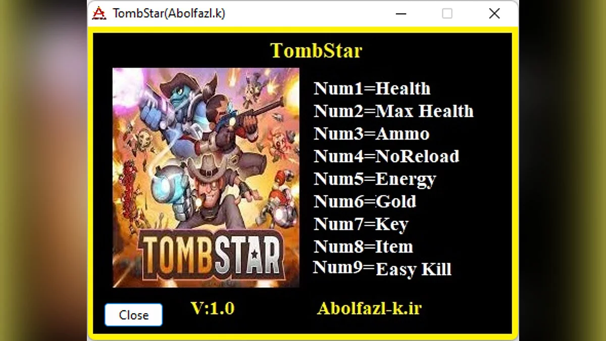 TombStar — Entrenador (+9) [1.0]