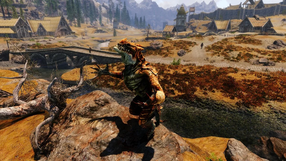 Elder Scrolls 5: Skyrim Special Edition — Превращение в дракона