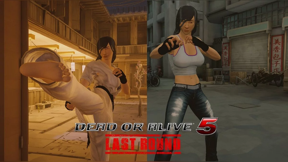 Sifu — Hitomi's costumes from the game Dead or Alive