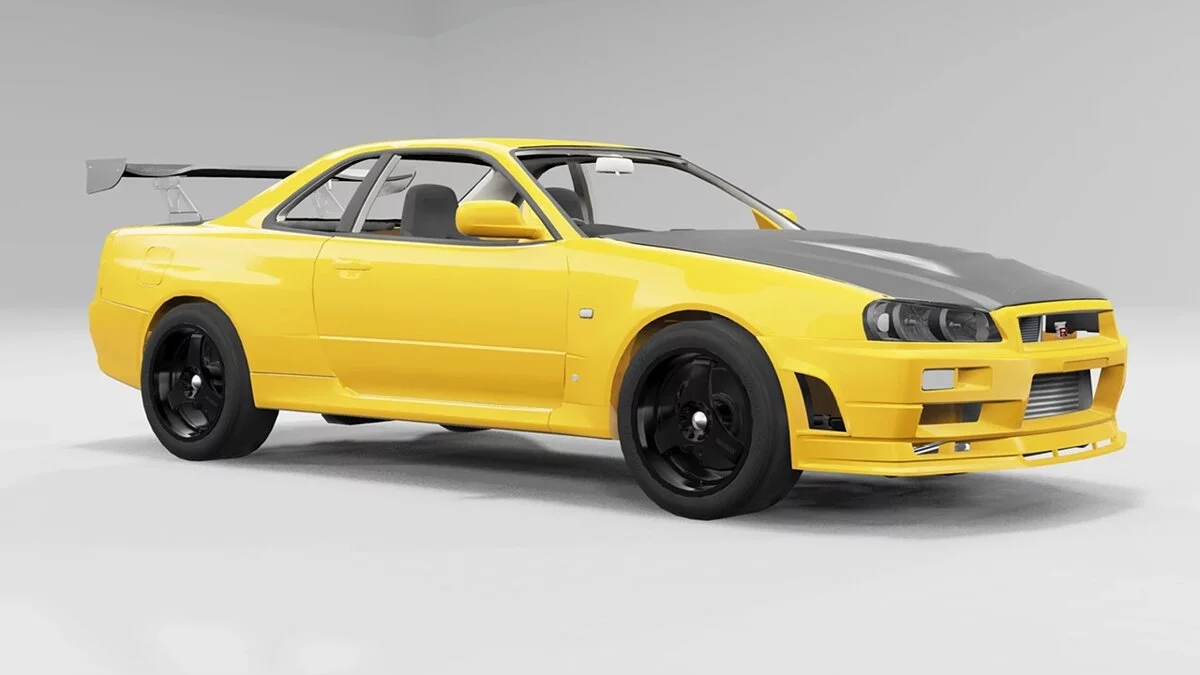 BeamNG.drive — Nissan Skyline R34