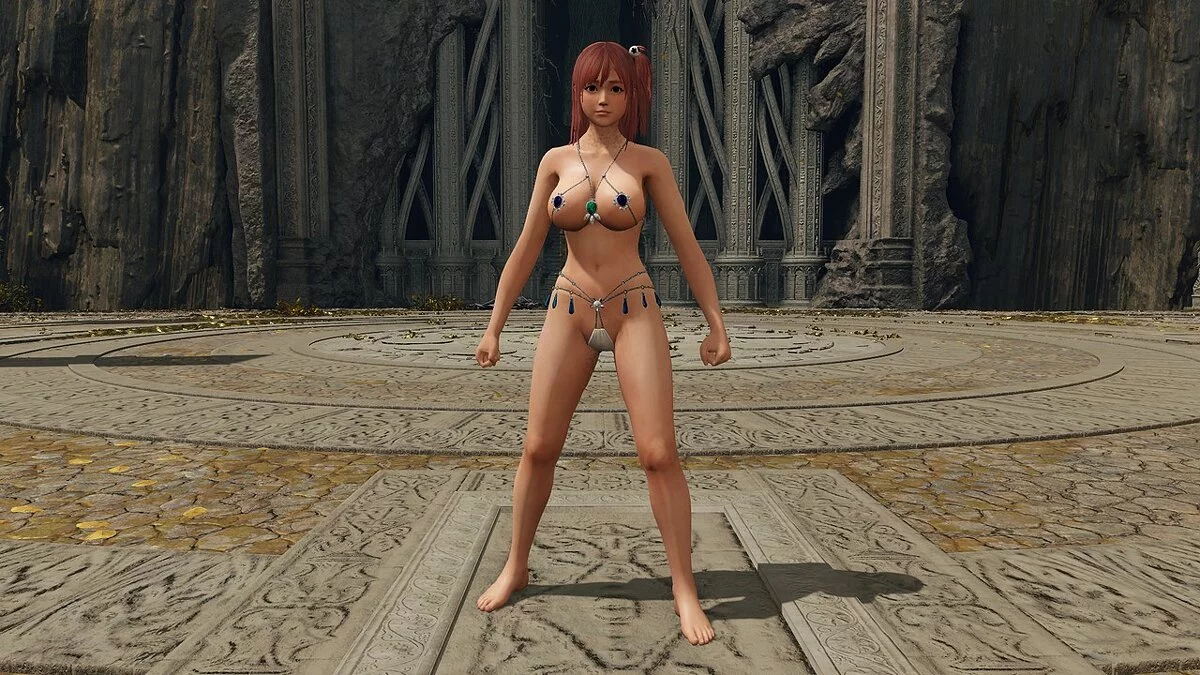 Elden Ring — Honoka en mini bikini del juego Dead or Alive