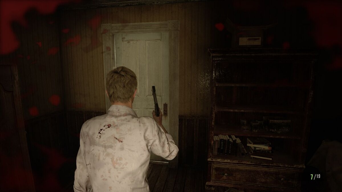 Resident Evil 7 Biohazard — Removing blood from the screen