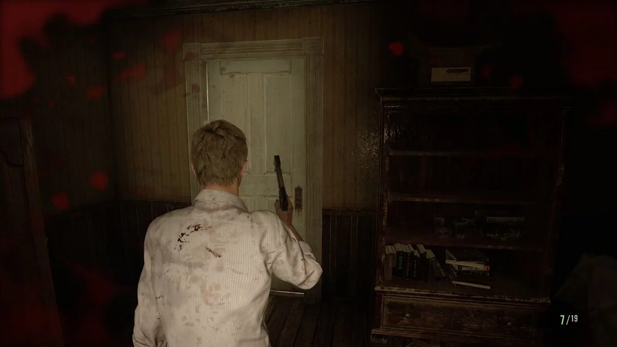 Resident Evil 7 Biohazard — Removing blood from the screen